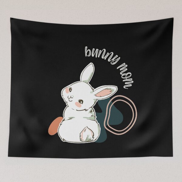 Item preview, Cute Kawaii Bunny Mom Animal Lovers Pet Owner Rabbit Mom perfect for Easter and Mother's Day designed and sold by MadrigueraSM-.