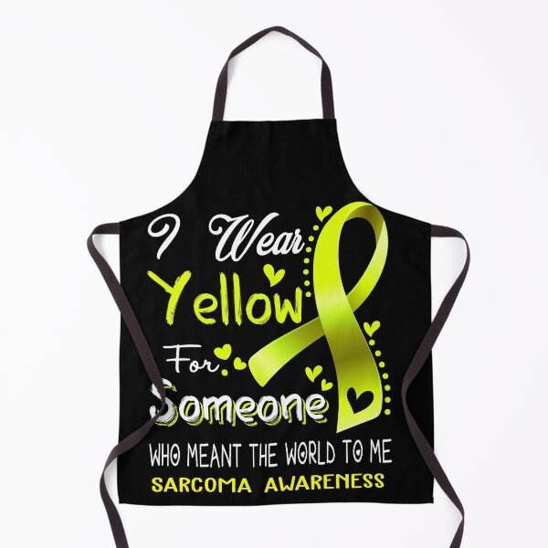 Item preview, I Wear Yellow For Someone SARCOMA Awareness designed and sold by Adropine.