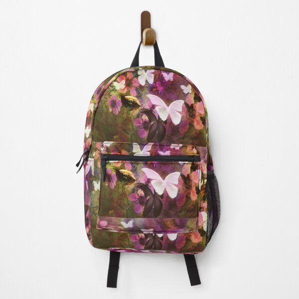 Item preview, In The Flower Garden are Butterflies and Ground Squirrels  designed and sold by CarolM.