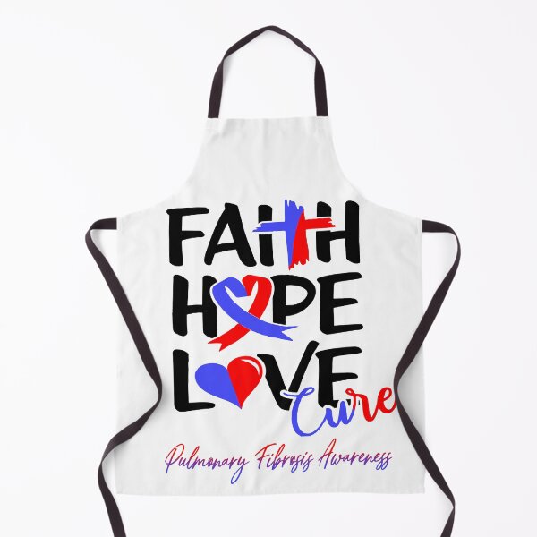 Item preview, Faith Hope Love Cure Pulmonary Fibrosis Awareness designed and sold by Grooffos.
