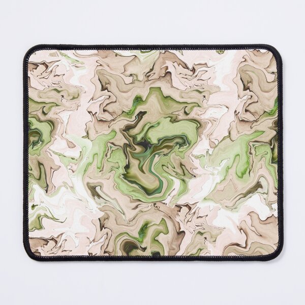Item preview, Green haki and beige abstract seamless pattern designed and sold by Kasandraw.