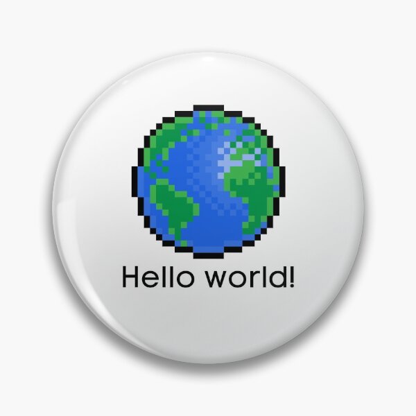 Item preview, Hello world! designed and sold by TrendyCoder.