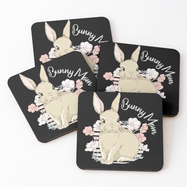 Item preview, Cute Bunny Mom Animal Lovers Pet Owner Rabbit Mom perfect for Easter and Mother's Day designed and sold by MadrigueraSM-.