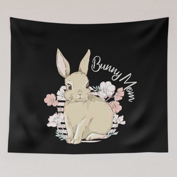 Item preview, Cute Bunny Mom Animal Lovers Pet Owner Rabbit Mom perfect for Easter and Mother's Day designed and sold by MadrigueraSM-.