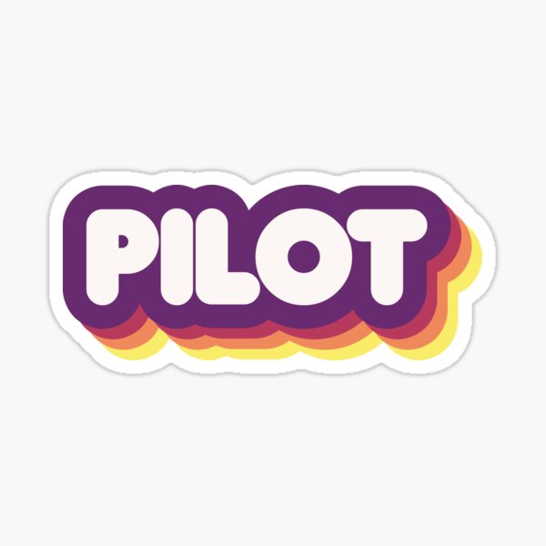 Item preview, 80's Retro Pilot designed and sold by TiltedBearDsign.