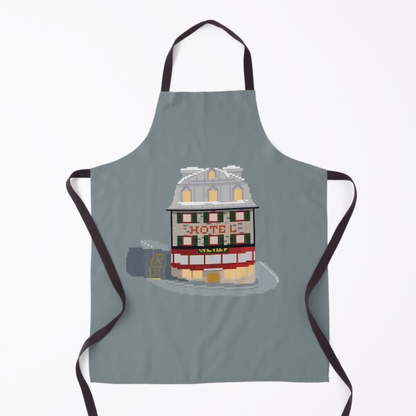 Item preview, Hotel Belvedere Pixel Art designed and sold by tifft.