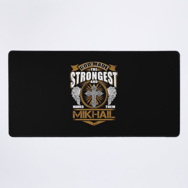 Item preview, Mikhail Name T Shirt - God Found Strongest And Named Them Mikhail Gift Item Tee designed and sold by nauglesamatha.