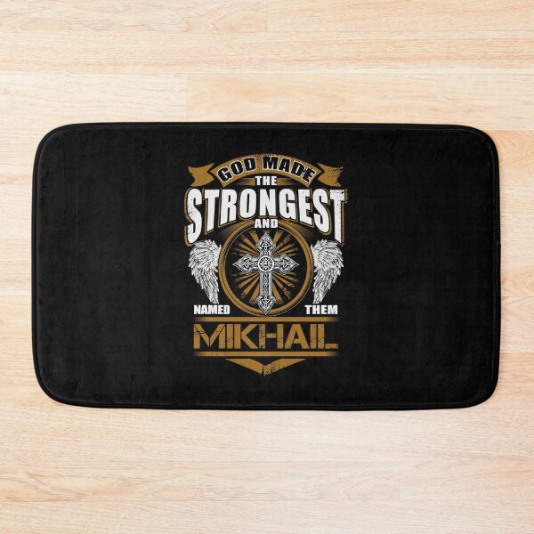 Item preview, Mikhail Name T Shirt - God Found Strongest And Named Them Mikhail Gift Item Tee designed and sold by nauglesamatha.