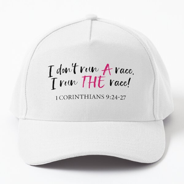 I don't run A race. I run THE race! Baseball Cap