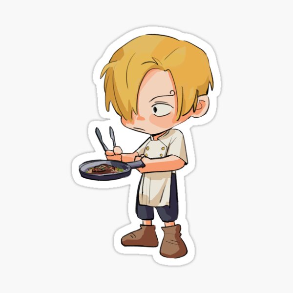 Sanji Chibi Stickers for Sale