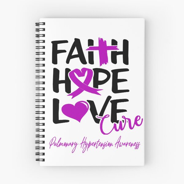 Item preview, Faith Hope Love Cure Pulmonary Hypertension Awareness designed and sold by Grooffos.