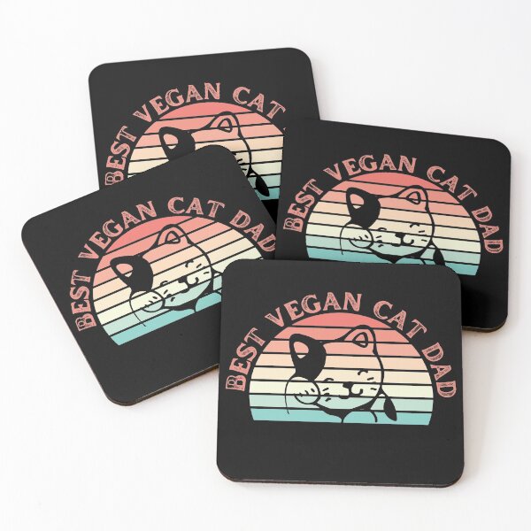 Item preview, Best Vegan Cat Dad Ever designed and sold by Rsagur12.