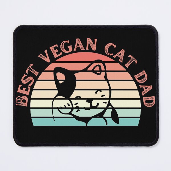 Item preview, Best Vegan Cat Dad Ever designed and sold by Rsagur12.