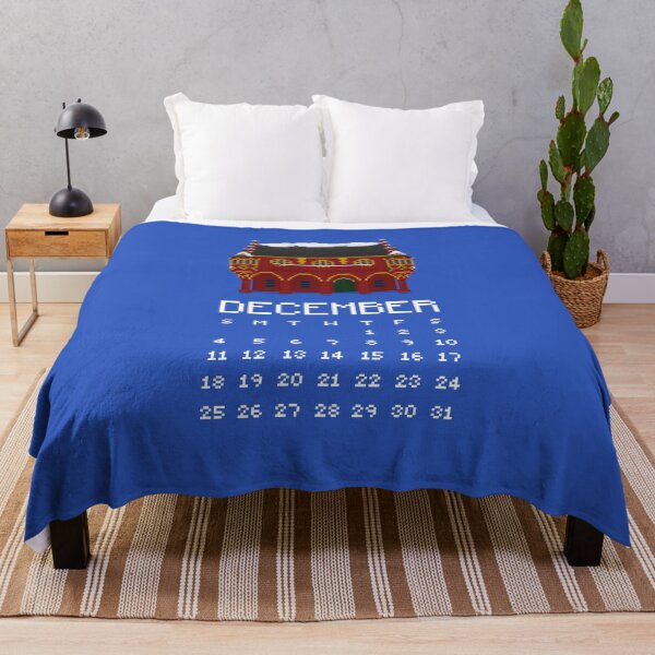 Item preview, December 2022 Calendar Historical Merchants' Hall Pixel Art  designed and sold by tifft.
