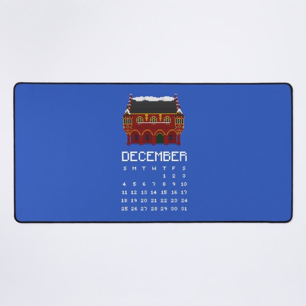 Item preview, December 2022 Calendar Historical Merchants' Hall Pixel Art  designed and sold by tifft.