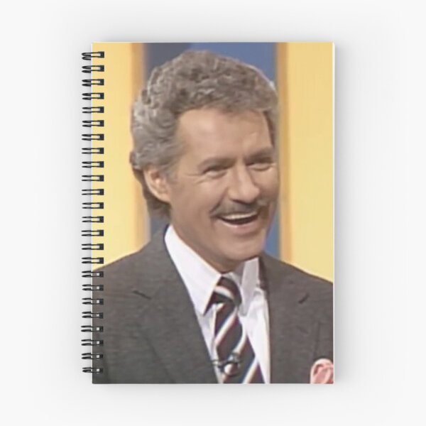 Item preview, Alex Trebek smiling c. 1990s designed and sold by gameshowfan2001.