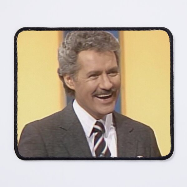 Item preview, Alex Trebek smiling c. 1990s designed and sold by gameshowfan2001.
