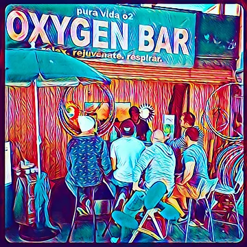 Artwork thumbnail, Oxygen Bar by RandaRubyRed