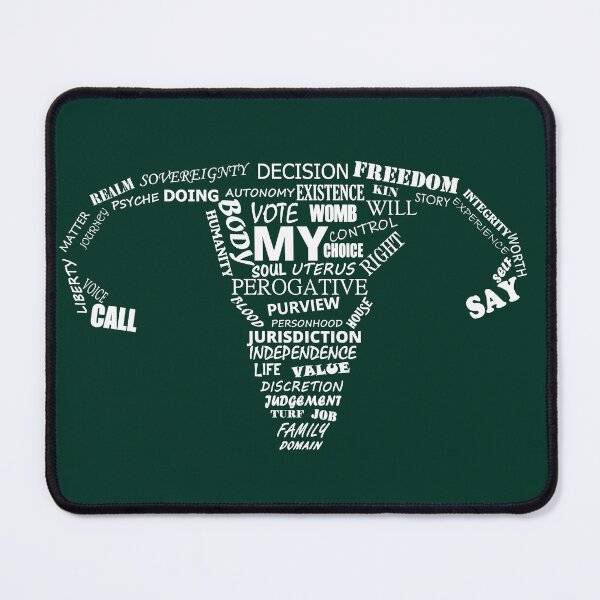 Item preview, My Body, My Uterus, My Choice  designed and sold by BethNKateCreate.