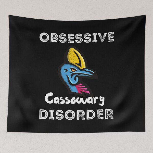 Item preview, Obsessive Cassowary Disorder Shirt  designed and sold by zoonix.