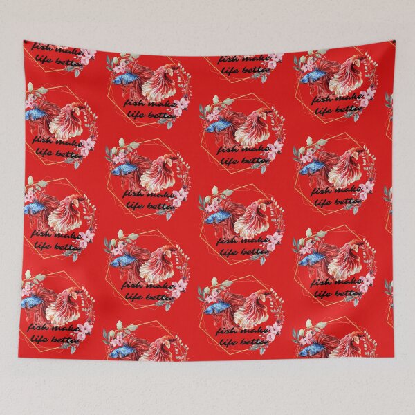 Item preview, fish make life betta designed and sold by CareChoice.