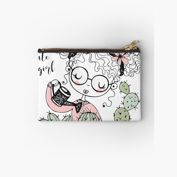 Item preview, girl planting cactus  designed and sold by naturehikers.