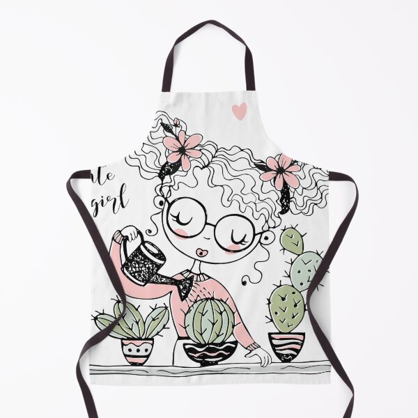 Item preview, girl planting cactus designed and sold by naturehikers.