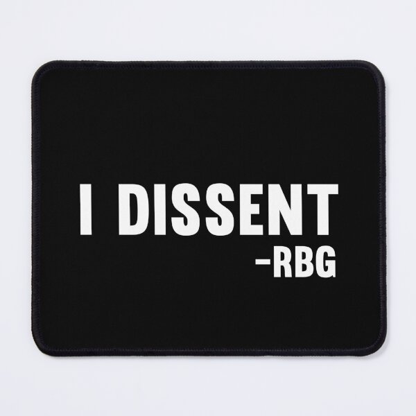 Item preview, I dissent RBG designed and sold by corbrand.