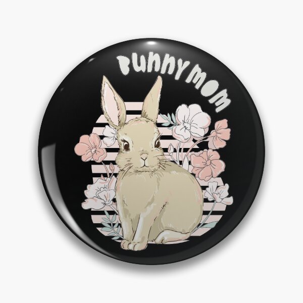 Item preview, Cute Bunny Mom Animal Lovers Pet Owner Rabbit Mom perfect for Easter and Mother's Day designed and sold by MadrigueraSM-.