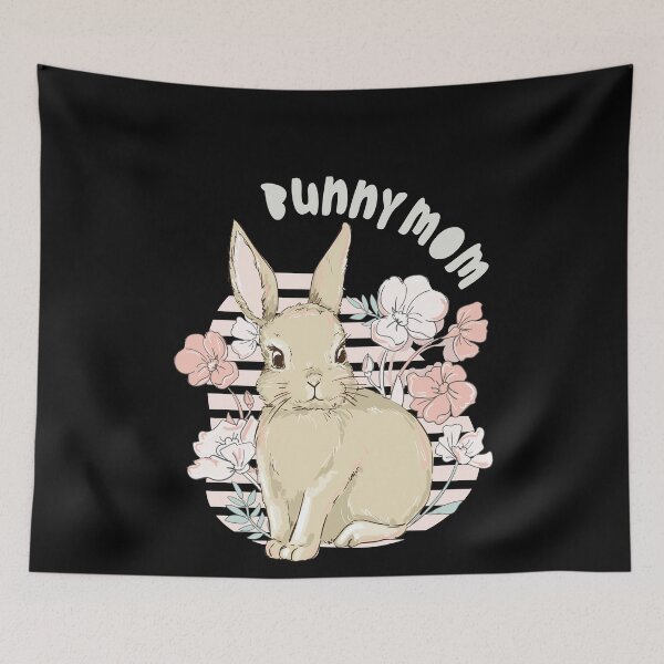Item preview, Cute Bunny Mom Animal Lovers Pet Owner Rabbit Mom perfect for Easter and Mother's Day designed and sold by MadrigueraSM-.
