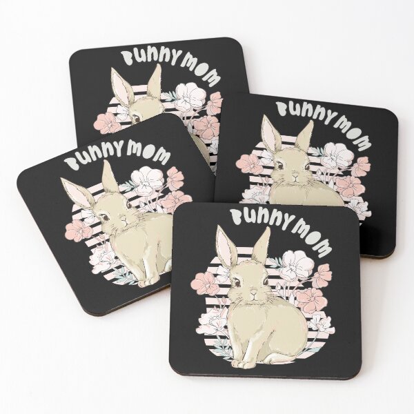 Item preview, Cute Bunny Mom Animal Lovers Pet Owner Rabbit Mom perfect for Easter and Mother's Day designed and sold by MadrigueraSM-.