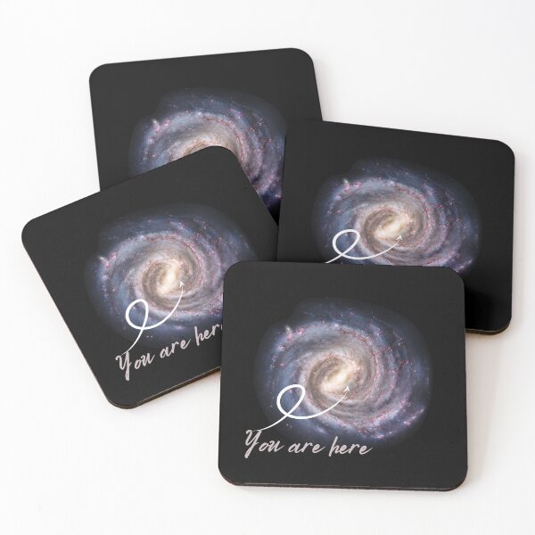 Item preview, You are here Milky Way. Art inspired Milky Way galaxy design designed and sold by HROC.