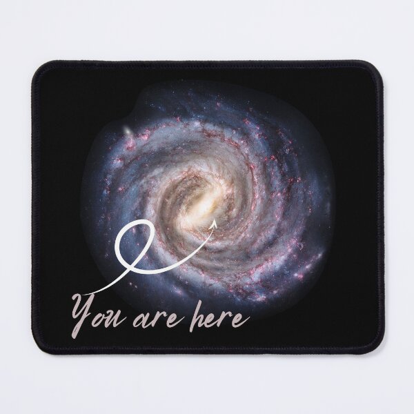 Item preview, You are here Milky Way. Art inspired Milky Way galaxy design designed and sold by HROC.