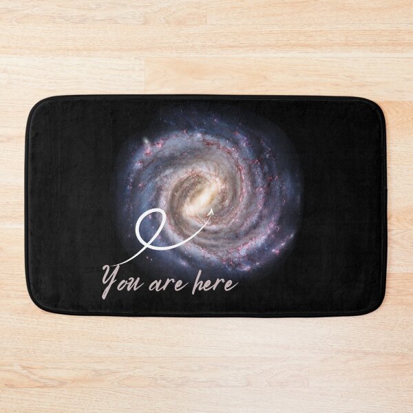 Item preview, You are here Milky Way. Art inspired Milky Way galaxy design designed and sold by HROC.