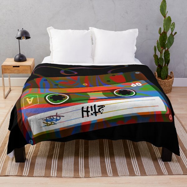 Item preview, 90s colorful rock in roll cassette tape designed and sold by RafaelLima7.