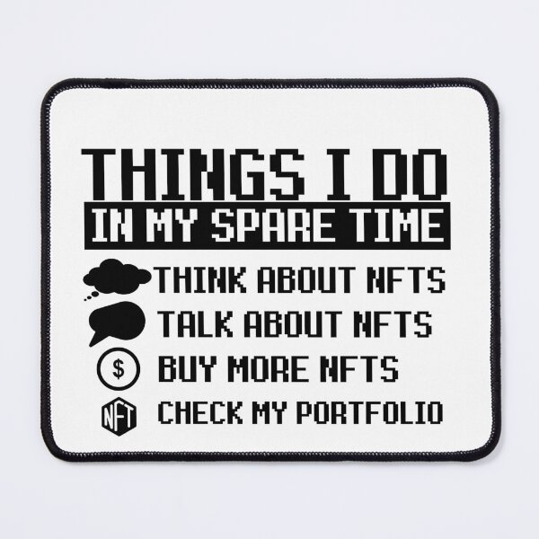 Item preview, NFT Humor - Funny NFT Collector, NFT Degen Quote designed and sold by nft-millionaire.