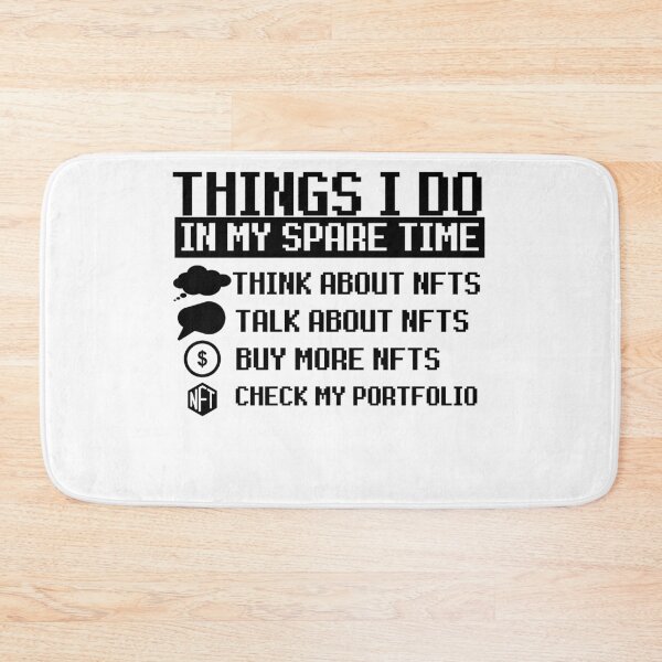 Item preview, NFT Humor - Funny NFT Collector, NFT Degen Quote designed and sold by nft-millionaire.