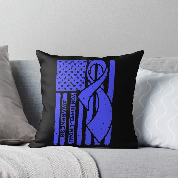 Item preview, Von Hippel-Lindau Awareness Ribbon American Flag designed and sold by Tadmab.