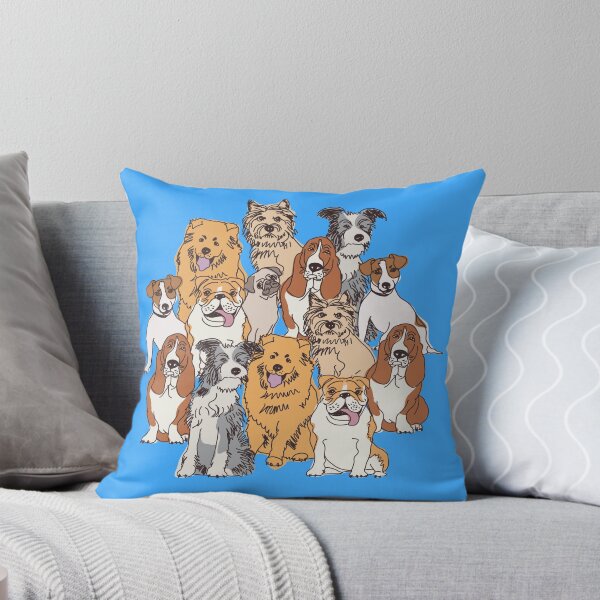 Item preview, Crowded Cute Dogs Pet Friendly Dogs Lovers designed and sold by Dr.YesOrNo.