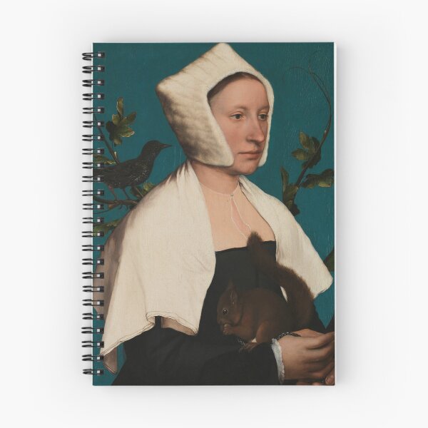 Item preview, Lady with a Squirrel and a Starling (Holbein) designed and sold by ArtHistorical.