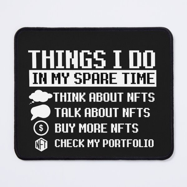Item preview, NFT Humor - Funny NFT Collector, NFT Degen Quote designed and sold by nft-millionaire.