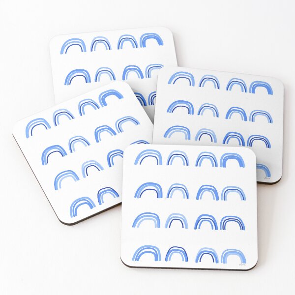 Item preview, Abstract Arches Blue 12721 designed and sold by mandalafractal.