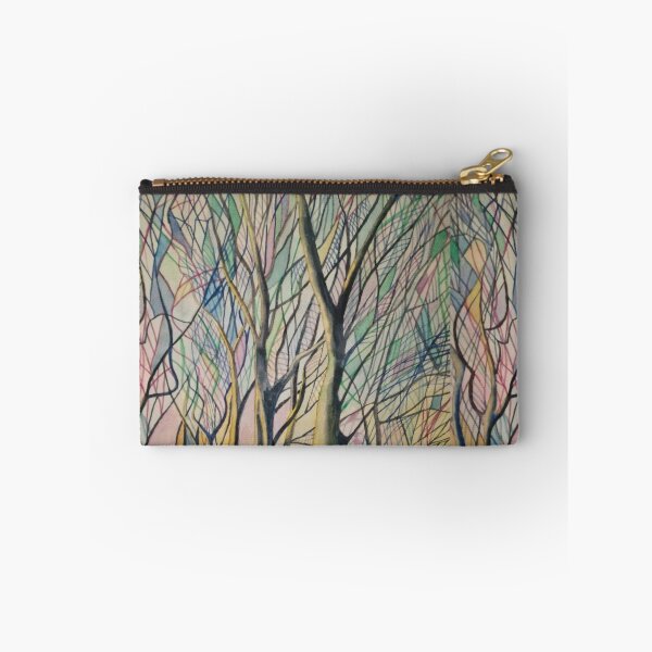 Item preview, Rainbow abstract winter trees watercolour  designed and sold by esvb.