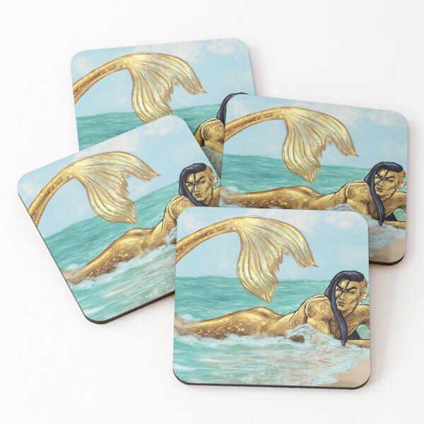 Item preview, Golden Merman designed and sold by Opheliaccat.