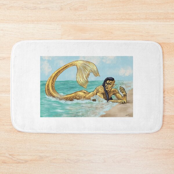 Item preview, Golden Merman designed and sold by Opheliaccat.