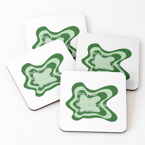 Item preview, For your eyes only, I’ll you my  heart designed and sold by Famousstickers-.