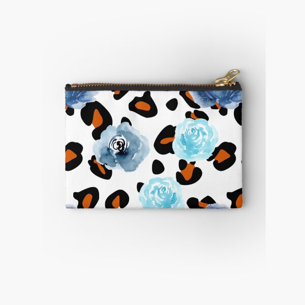 Item preview, Watercolour Flower On Leopard Print designed and sold by PeppernCo.