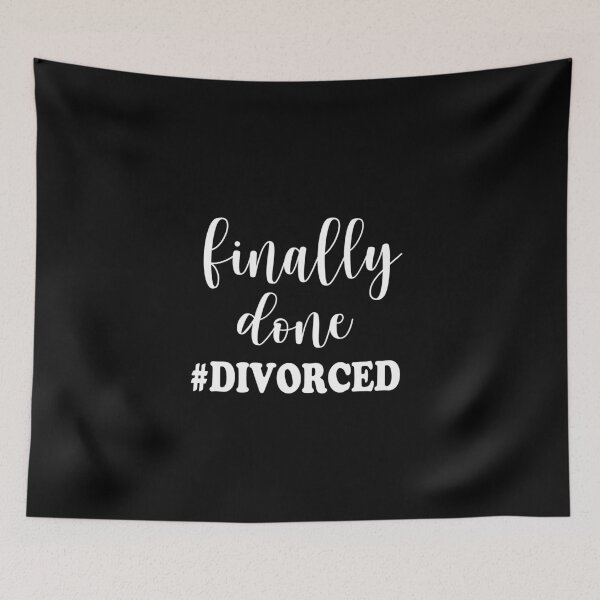 Aperçu de l'œuvre enfin divorcé , Divorce , Funny Party Just Divorced AF Gift , Soutien aux femmes , Nouvelle célébration , Annonce actuelle , , Féministe créée et vendue par joygift369.