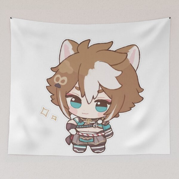 Item preview, Cute Gorou Genshin Impact designed and sold by hellex.