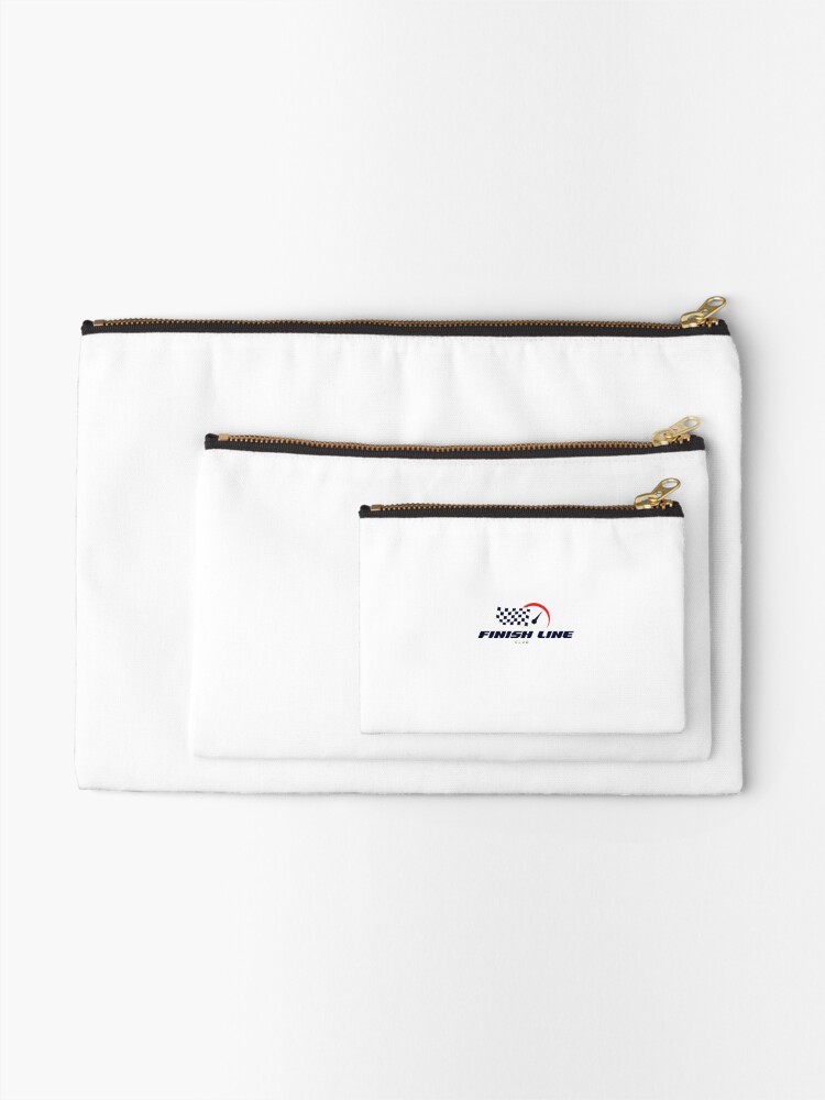 Thumbnail 2 of 4, Zipper Pouch, Finishline | "Finish Line Club" designed and sold by momentsofvision.